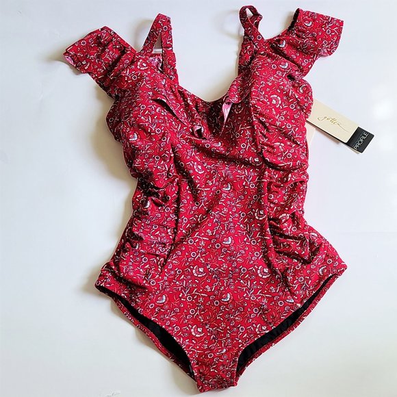 NWT PROFILE BY GOTTEX Plus Tummy Control Swimsuit - Picture 3 of 4